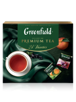 Набор чая Greenfield Ассорти, 24 вида, 96 пакетиков, 166г