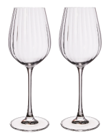Набор бокалов для вина Crystalite Bohemia Columbia Avax Optic, 400мл x 2шт