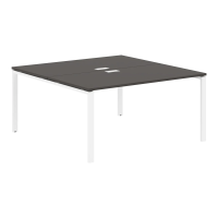 Стол 2-х местный EUWST 1516 Мокко/Белый 1560х1606х750 EDIS
