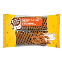 Печенье Хлебный Спас Coffe Time со вкусом капучино, 320г