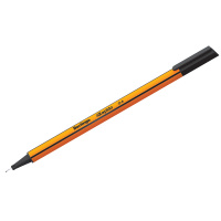 Ручка капиллярная Berlingo Rapido черная, 0.4мм, желтый корпус