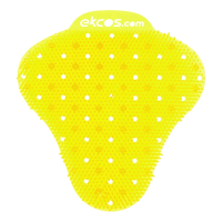 Коврик-вставка для писсуара Ekcos Ekcoscreen желтый, аромат 'Цитрус', на 60 дней, 2шт