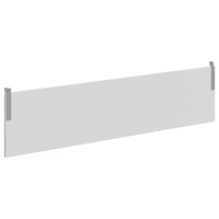 Фронтальная панель подвесная XGDST 167.1 Белый/Нержавейка полированная 1500х350х18