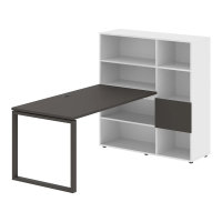 Рабочая станция EQRST 1215 Мокко/Мокко 1990х1250х1355 EDIS