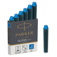 Картридж для перьевой ручки Parker Z17 синий, 6шт, 1950409