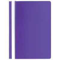 Скоросшиватель пластиковый Staff фиолетовый, А4, 100/120 мкм
