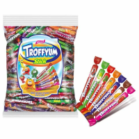 Жевательные конфеты Troffyum Фруктовое ассорти, палочки, 1кг