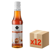 RIOBA Сироп со вкусом Карамель, 250мл x 12 шт