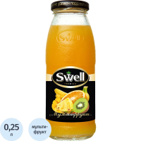 Нектар  SWELL мультифрукт для детского питания 0,25 л