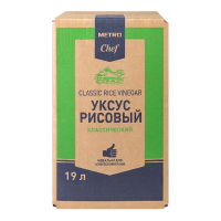 Уксус Metro Chef рисовый классический, 19л