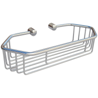 Мыльница для ванны Nofer нерж.сталь прямоугольная, 09057.B