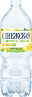 Вода Сенежская с соком лимон-мята негазированная, 1л