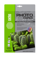 Фотобумага для струйных принтеров Cactus CS-GSA413020 А4, 20 листов, 130 г/м2, белая, глянцевая
