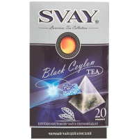 Чай Svay Black Ceylon, черный, 20 пирамидок