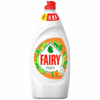 Средство для мытья посуды Fairy 900мл, апельсин и лимонник