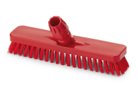 Щетка для мытья полов и стен Igeax,  300 мм,  жёсткий ворс,  (красный цвет), 1016RT