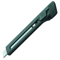 Нож канцелярский Edding Е-M9 9 мм, черный