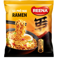 Лапша быстрого приготовления Reena Рамен сыр и острая курица, 115г