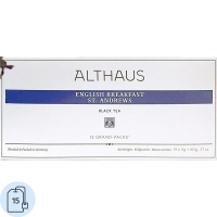 Чай Althaus English Breakfast, черный, 15 пакетиков для чайников
