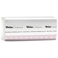 Veiro Professional Premium KV306 полотенца бумажные листовые, двухслойные, 200шт, белые
