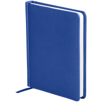 Ежедневник недатированный Officespace Winner синий, А6, 136 листов, кожзам
