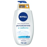 Гель для душа Nivea Нежное увлажнение, 750мл