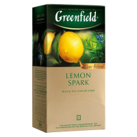 Чай Greenfield Lemon Spark (Лемон Спарк), черный, 25 пакетиков