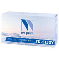Картридж лазерный Nv Print TK5150Y, желтый, совместимый