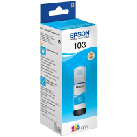 Картридж струйный Epson 103 C13T00S24A, голубой