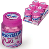 Жевательная резинка Mentos Pure Fresh Тутти-Фрутти, 54г