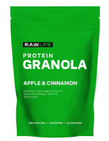 Гранола протеиновая R.A.W. Life яблоко и корица, 220г