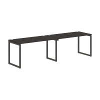 Стол 2-х местный XQWST 2870 Дуб Юкон Модерн/Антрацит 2800х700х750 XTEN-Q