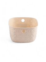 Корзина для хранения Curver Softex XS кремовая 3л, 19.4 x 19.4 x 11см