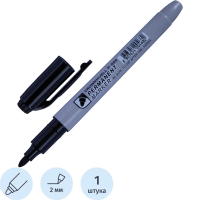 Маркер перманентный Crown Multi Marker Slim2 мм черный