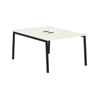 Стол 2-х местный ELWST 1116 Ясень Траун/Черный 1160х1606х750 EDIS