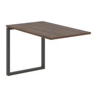 Брифинг-приставка EQB 1167 Дуб Денвер тёмный/Мокко 1160х670х750 EDIS