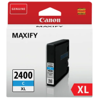 Картридж струйный CANON (PGI-2400XLС) iB4040/MB5040/MB5340, голубой, оригинальный, ресурс 1500 стр.,