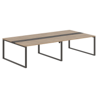 Конференц стол EQCT 3116 Дуб Денвер светлый/Мокко 3126х1606х750 EDIS