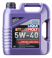 Масло моторное синтетическое Liqui Moly Synthoil High Tech 5W-40, 4л
