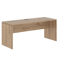 Стол прямой EDST 1767 Дуб Денвер светлый/Мокко 1760х670х750 EDIS