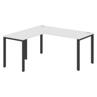 Стол угловой XS6CT 1615 Белый/Антрацит 1600х1500х750 XTEN-S60
