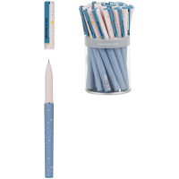 Ручка шариковая Greenwich Line 'Stylish confetti' синяя, 0,7мм, игольчатый стержень, грип, софт-тач