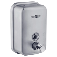 Диспенсер для мыла наливной Nofer Inox нерж.сталь, 03001.06.S