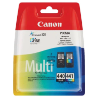 Картридж струйный CANON (PG-440/CL-441) PIXMA MG2140/MG3140, черный и цветной, 180 станиц, оригиналь