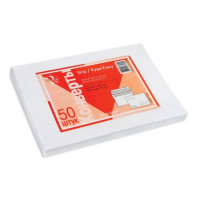 Конверт почтовый Forpost Е65 белый, 110х220мм, 80г/м2, 50шт, стрип, Куда-Кому