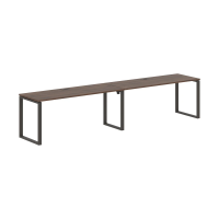 Стол 2-х местный EQWST 3567 Дуб Денвер тёмный/Мокко 3526х670х750 EDIS