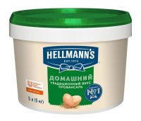 Соус майонезный Hellmann's Домашний 25%, 5кг
