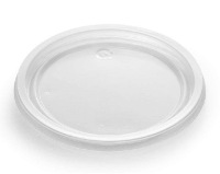 Крышка для контейнера пластиковая прозрачная 12.7 x 0.9см, 50шт