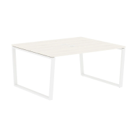 Стол 2-х местный EVWST 1513 Ясень Траун/Белый 1560х1346х750 EDIS