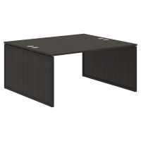 Стол 2-х местный XQPWST 1614 Дуб Юкон Модерн/Антрацит 1600х1406х750 XTEN-QP